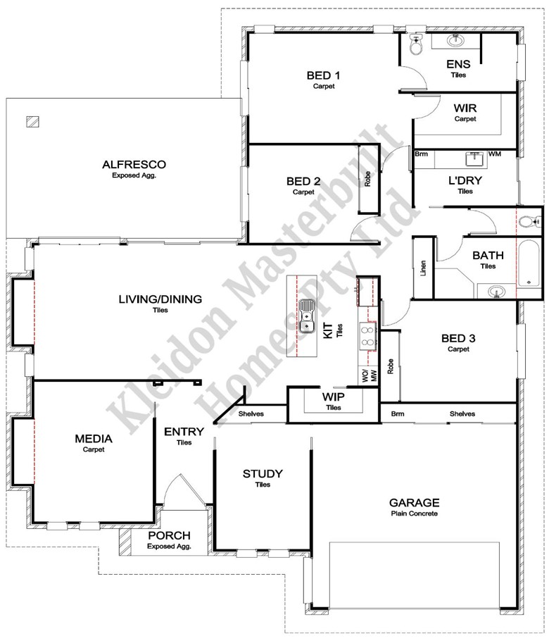 Allure 255 Floorplan