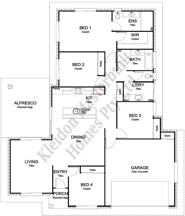 Cedar 203 Floorplan