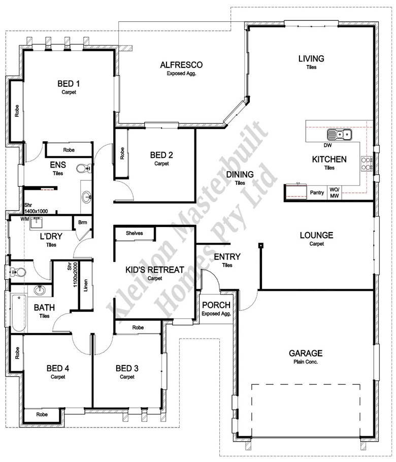 Rio 257 Floorplan