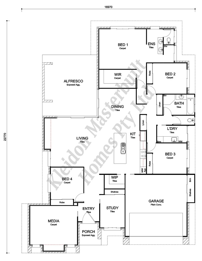 Oasis 289 Floorplan