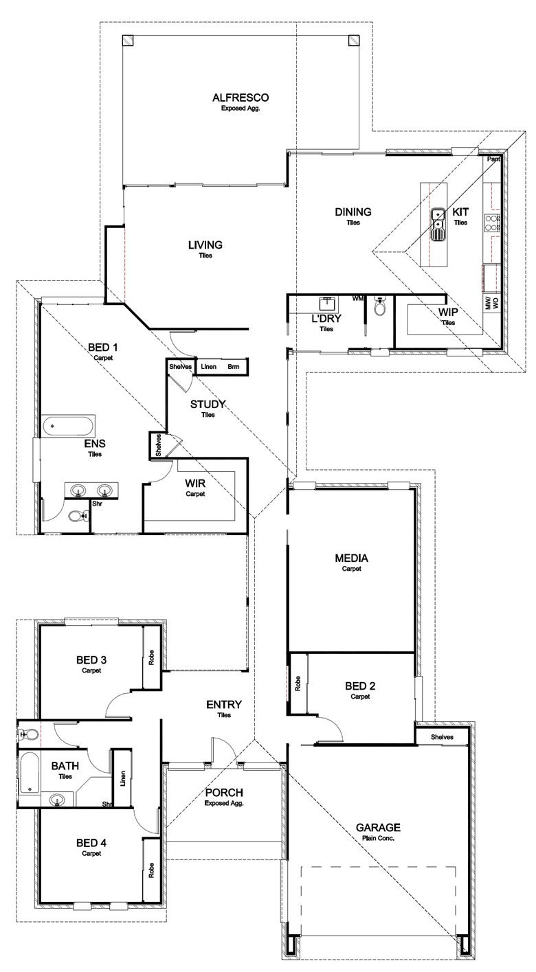 Atrium 332 Floorplan