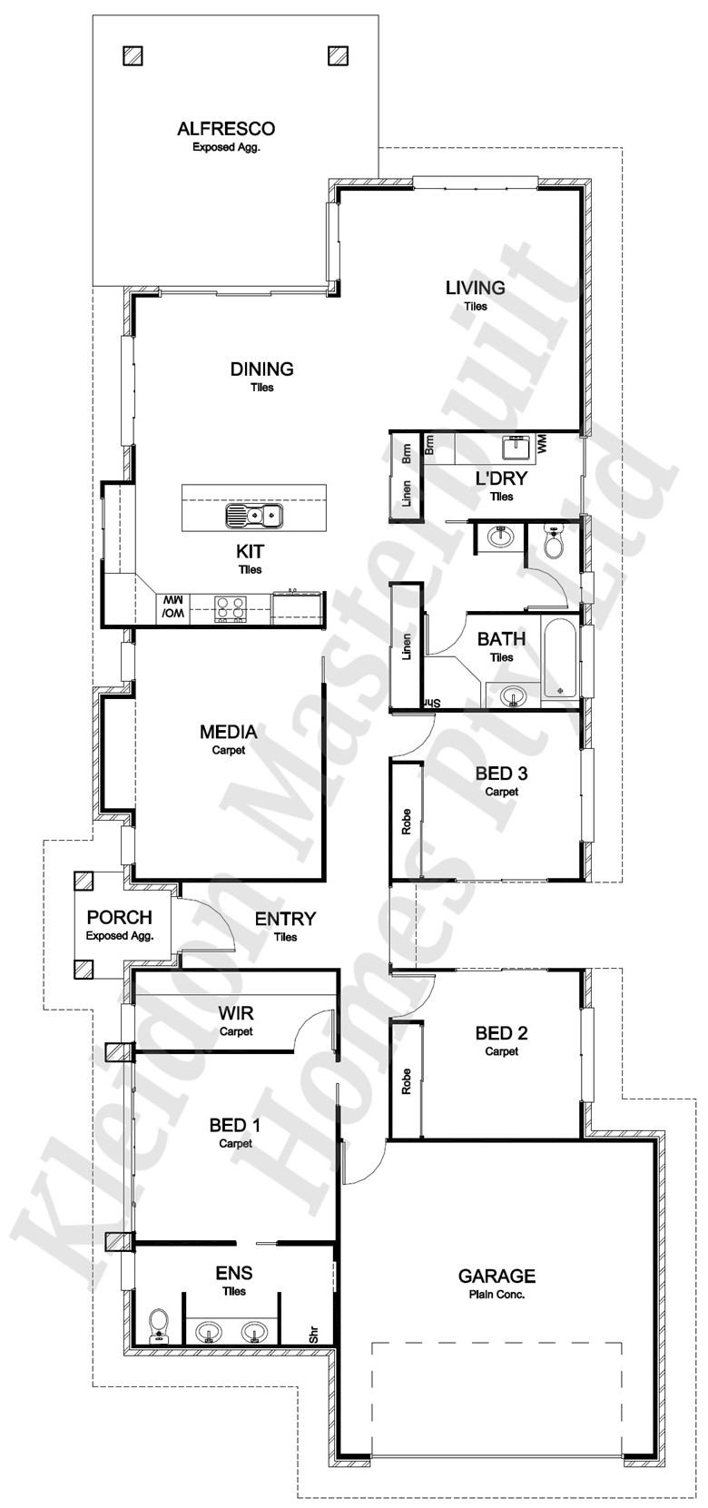 Montego 239 Floorplan