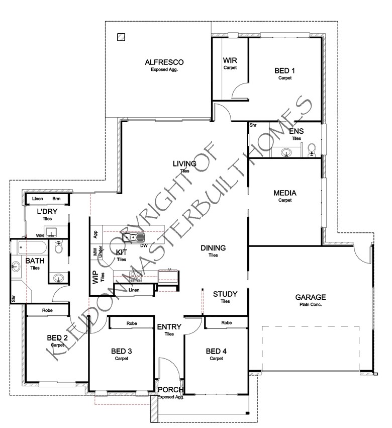 Beachside 245 Floorplan