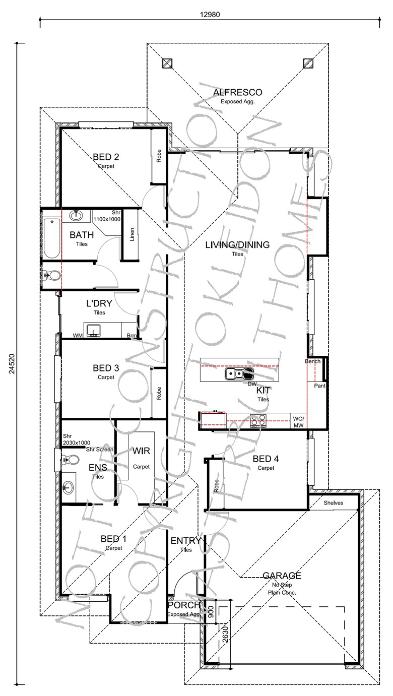 La Quinta 233 Floorplan