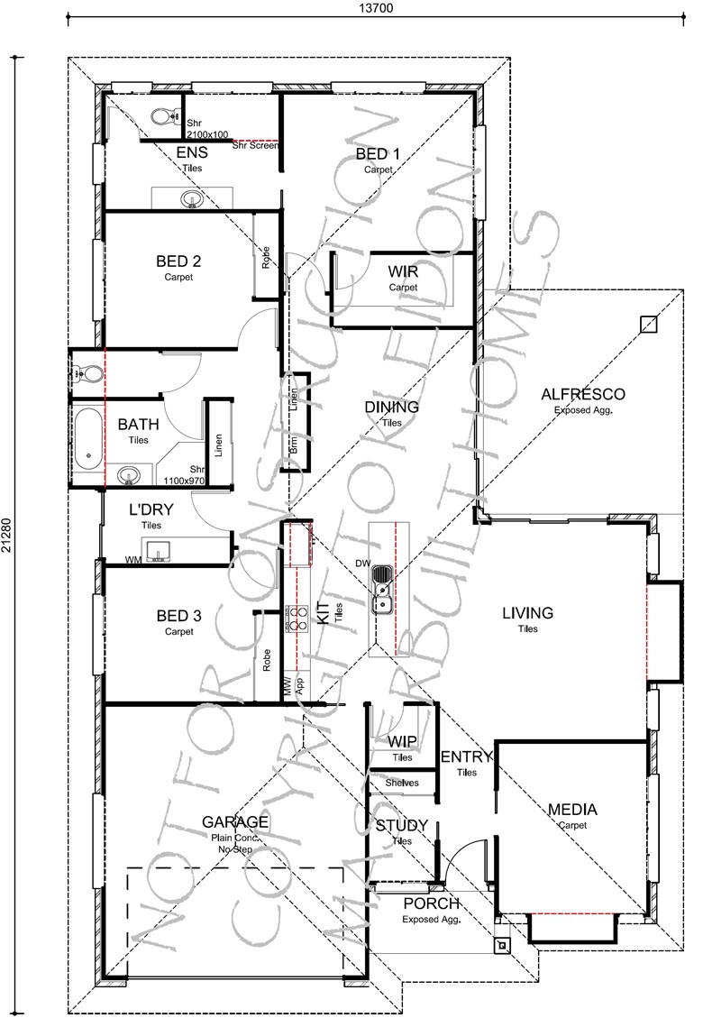 Palms 233 Floorplan