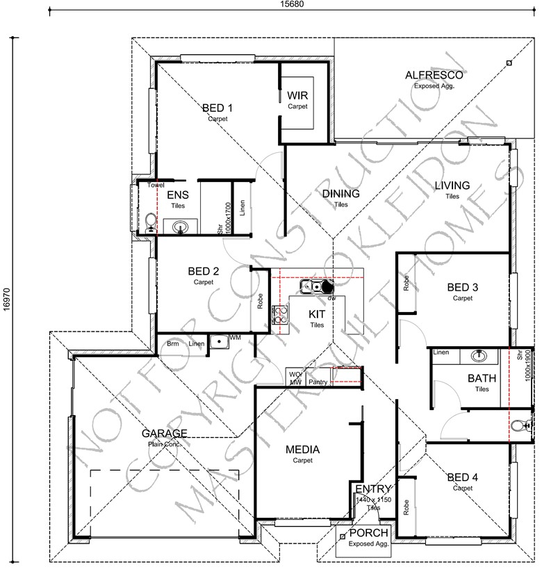 Belle-Aire 211 Floorplan